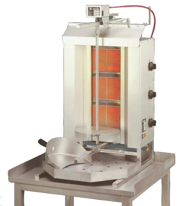 G3P Gas Gyrosgerät Potis G3 455x590x1120mm Komplett Mit Fett Thermik Dönergrill 1 G3P Gas Gyrosgerät Potis G3 455x590x1120mm Komplett Mit Fett Thermik Dönergrill