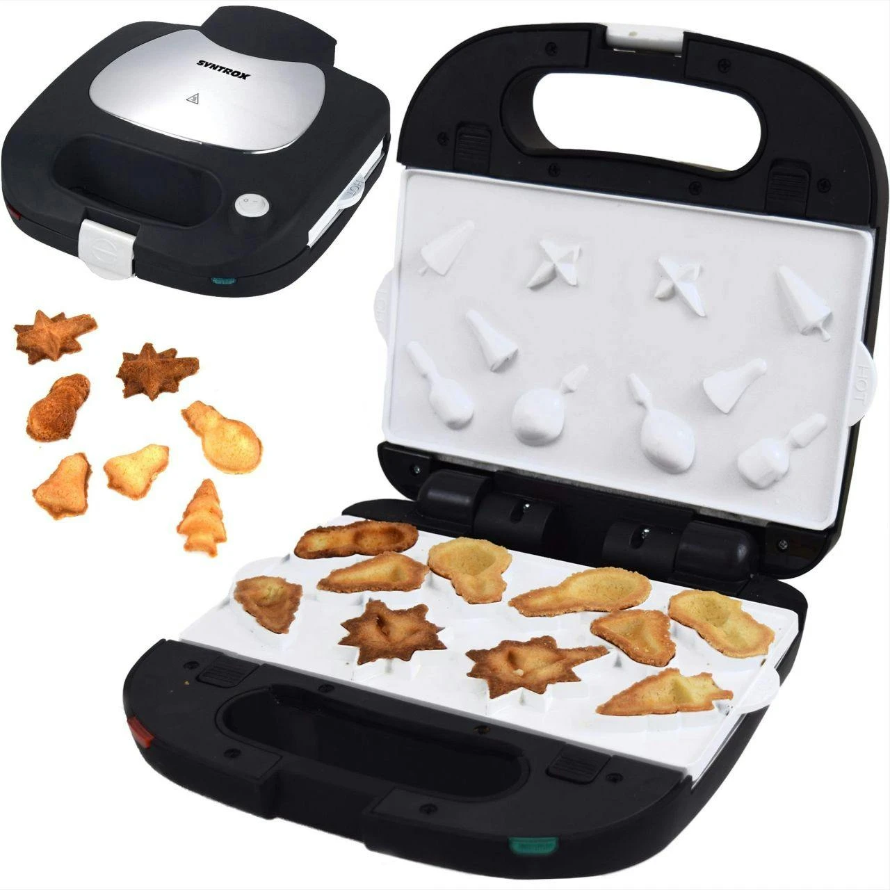 Multimaker SM-1300W Mit Einem Satz Wechselplatten 7 Multimaker SM-1300W Mit Einem Satz Wechselplatten – Bild 7