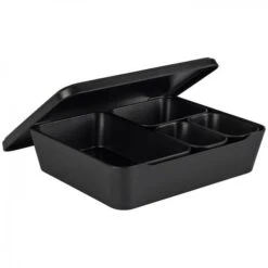 APS Set -SERVING BOX-, 30 X 25 Cm, H: 8 Cm, Melamin, Schwarz, Betonoptik -Küchengeräte Geschäft 1dc9e7d3 3255 4453 b627 f3e71070b7ed