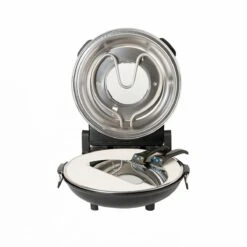Schäfer Pizzamaker 32cm Mit Zubehör Express Pizzaofen 1200W Keramiksteinplatte 360-400ºC (schwarz) -Küchengeräte Geschäft 61b4e267 bbe0 42e2 b366 cf02818bd23f