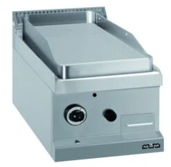 MBM Auftisch-Gas-Grillplatte , Stahl Glatt 5,5 KW