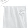 3x Contacto Bistro-Schürze / Vorbinder, Weiß, Baumwolle, Länge: 80 Cm, Breite: 90 Cm