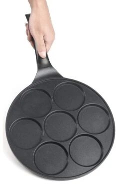 Pfannkuchen Pfanne Ø26cm 7 Fächer Induktion Alu Guss Spiegelei Crepespfanne Pancake -Küchengeräte Geschäft 9284a297 125d 4512 a218 3c67ca7271be