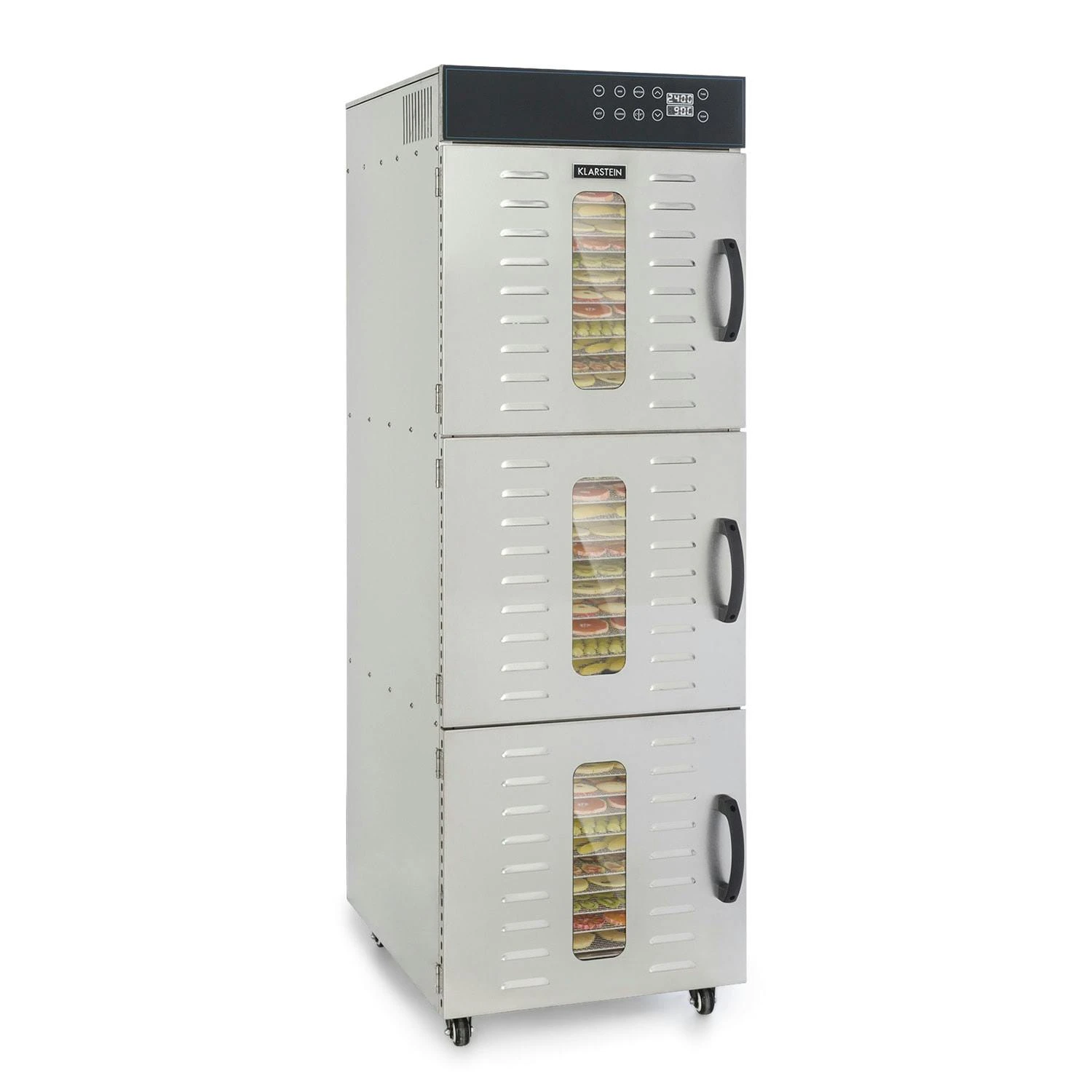 Master Jerky 300 Dörrautomat 2000W 40-90 °C 24h-Timer Edelstahl Silber Silber 2 Master Jerky 300 Dörrautomat 2000W 40-90 °C 24h-Timer Edelstahl Silber Silber – Bild 2