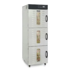 Master Jerky 550 Dörrautomat 2400W 40-90 °C 24h-Timer Edelstahl Silber Silber