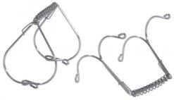 22x Contacto Fleischhaken, Edelstahl, Mit Je Einem Stumpfen Und Spitzen Ende, Länge: 12 Cm, Stärke: 5 Mm -Küchengeräte Geschäft abe06f65 c695 45bd 85e6 6b5b36b44310