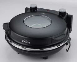 Schäfer Pizzamaker 32cm Mit Zubehör Express Pizzaofen 1200W Keramiksteinplatte 360-400ºC (schwarz) -Küchengeräte Geschäft c9df7a70 1767 43f3 9c97 eaa1ea24d171