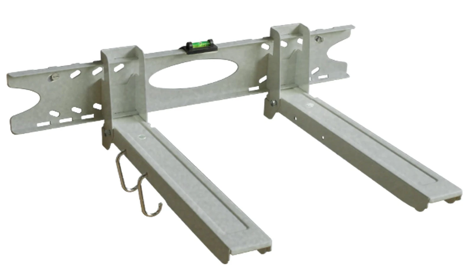 Wandhalterung Weiß Für Mikrowelle Küche Ofen Grill Halterung Regal Ablage Ausziehbar 5 Wandhalterung Weiß Für Mikrowelle Küche Ofen Grill Halterung Regal Ablage Ausziehbar – Bild 5