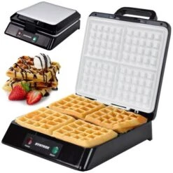 Syntrox Sandwichmaker XLC Mit Keramikplatten Thermostat Und Edelstahldekor -Küchengeräte Geschäft e8121ffe 99cc 480c 9972 7ea7ba67ed83 1