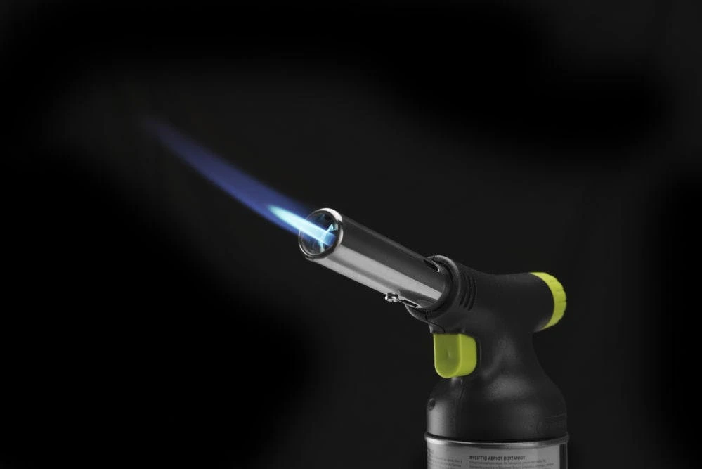 Set HENDI Crème-Brûlée-Brenner Concept Design + 4 Stk, 68mm HENDI Butan Gaskartuschen 3 Set HENDI Crème-Brûlée-Brenner Concept Design + 4 Stk, 68mm HENDI Butan Gaskartuschen – Bild 3